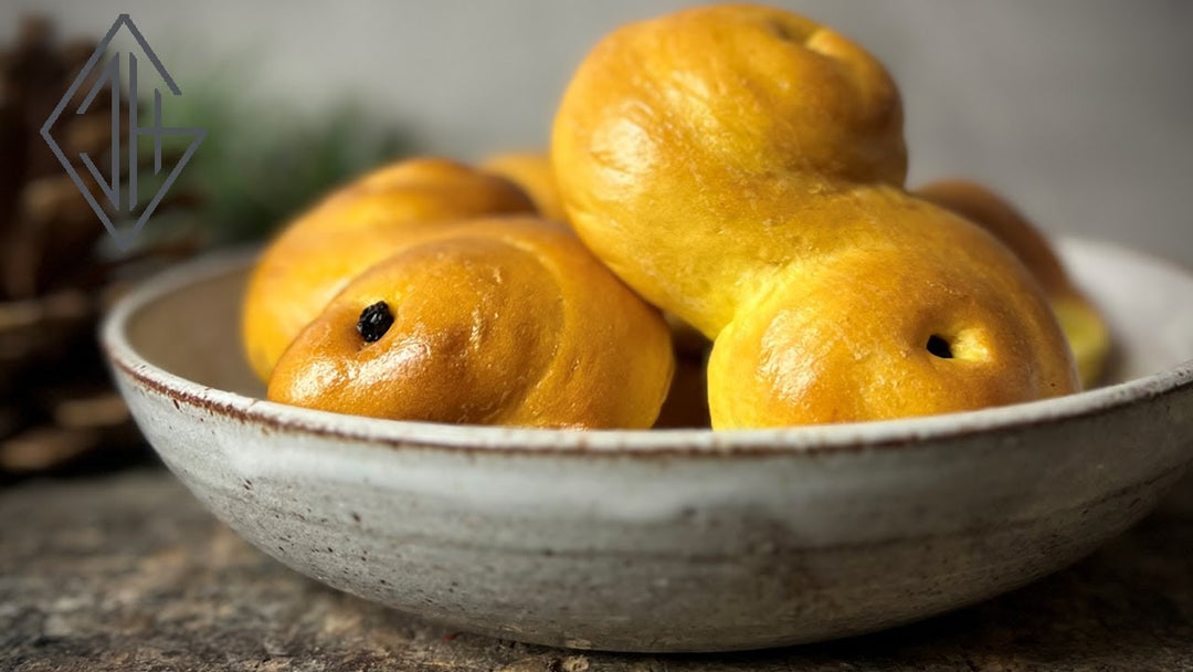 Johan Heibert's Lussekatter Recipe with BlueRedGold Saffron